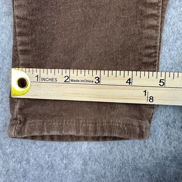 Kut From The Kloth Jeans Womens Sz 6 Brown Corduroy Mia Toothpick Skinny Preppy - Picture 11 of 11